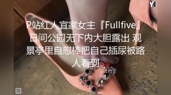 P站红人宜家女主『Fullfive』日间公园无下内大胆露出 观景亭里自慰棒把自己插尿被路人看到