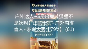 户外达人~5月合集【狐狸不是妖啊】正宗母狗~户外沟搭盲人~啪啪大秀【79V】 (61)