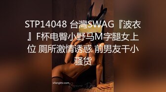 STP14048 台灣SWAG『波衣』F杯电臀小野马M字腿女上位 厕所激情诱惑 前男友干小骚货